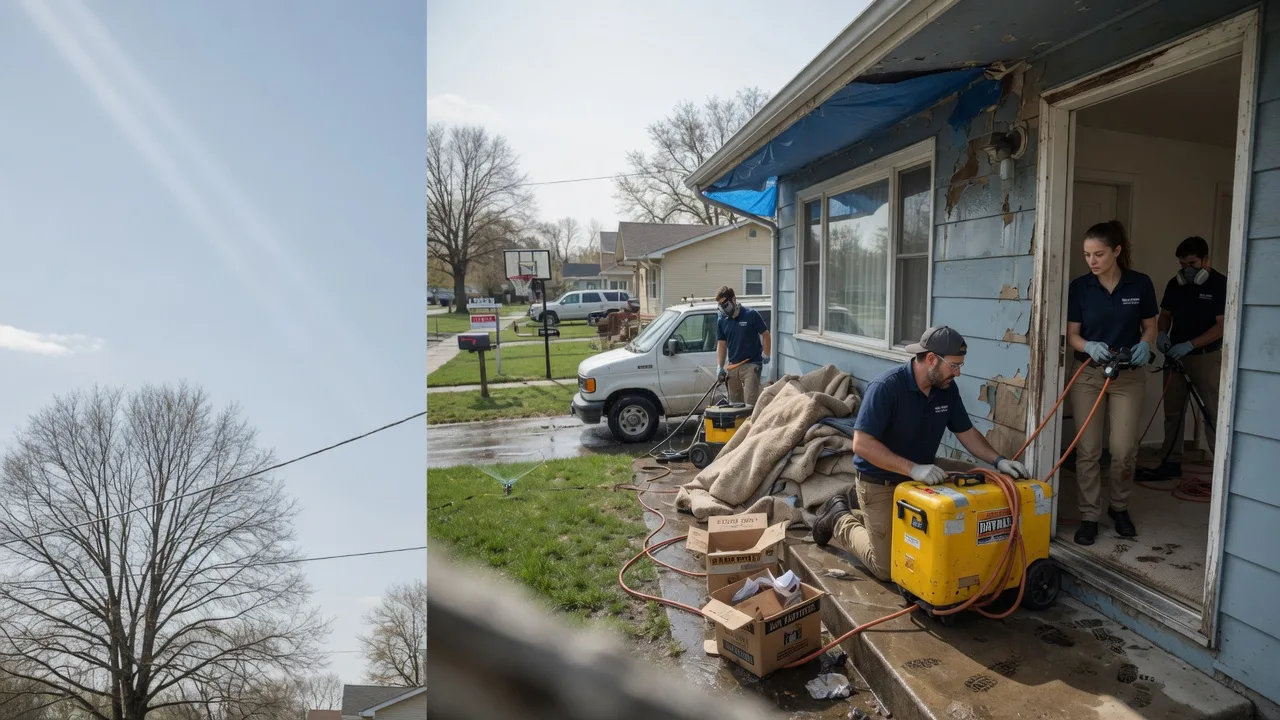 Basement Flood Cleanup in Amherst, NY near me